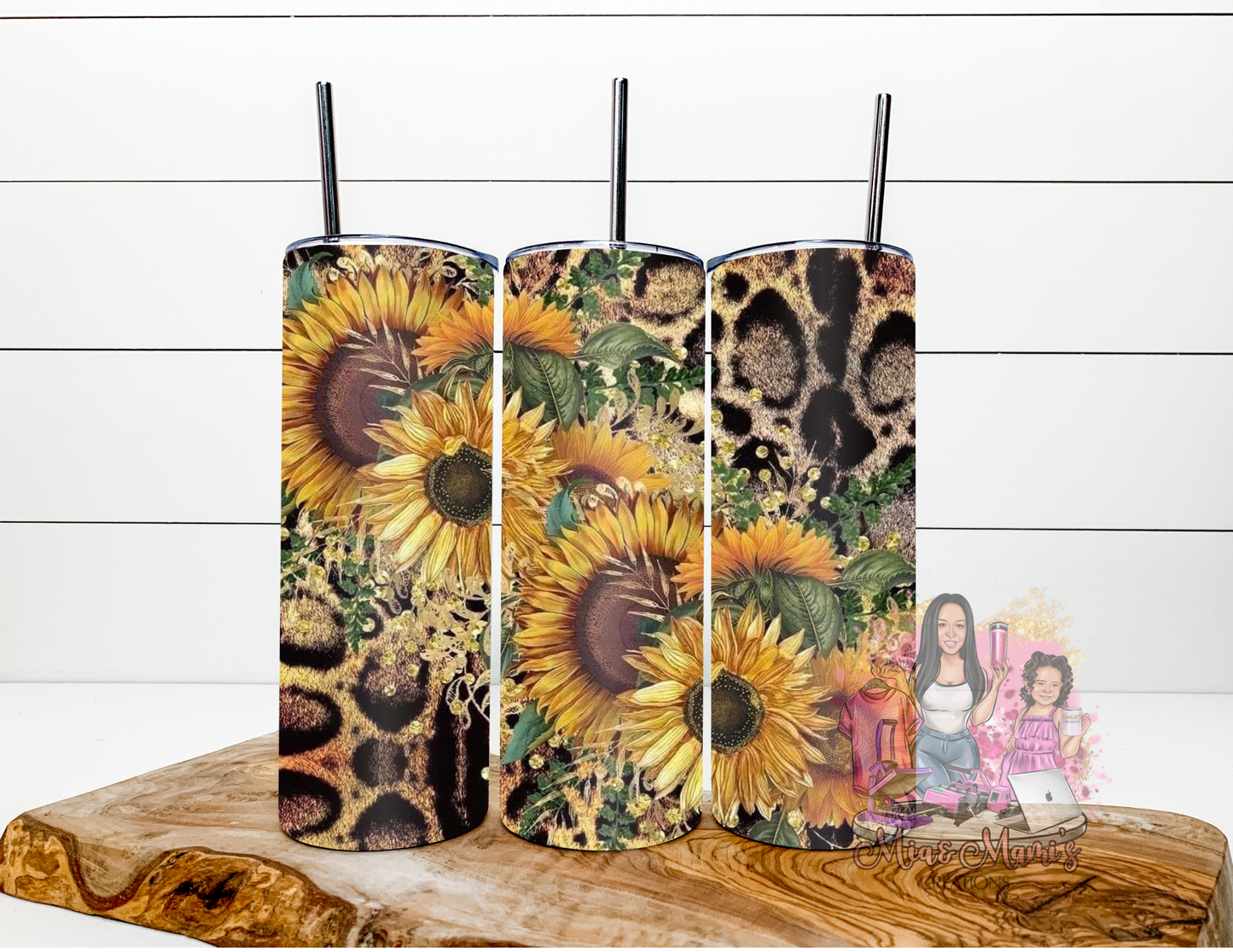 Love for Sunflower- 20oz Skinny Tumbler