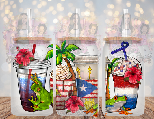 ISLA BELLA PUERTO RICO Glass Libby
