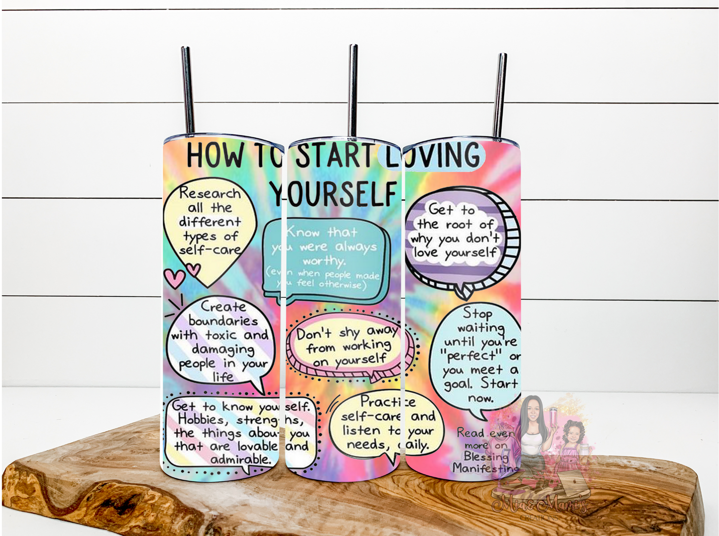 LOVE YOUR SELF TUMBLER