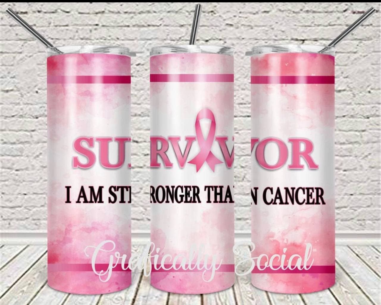 Breast Cancer Awareness Tumbler