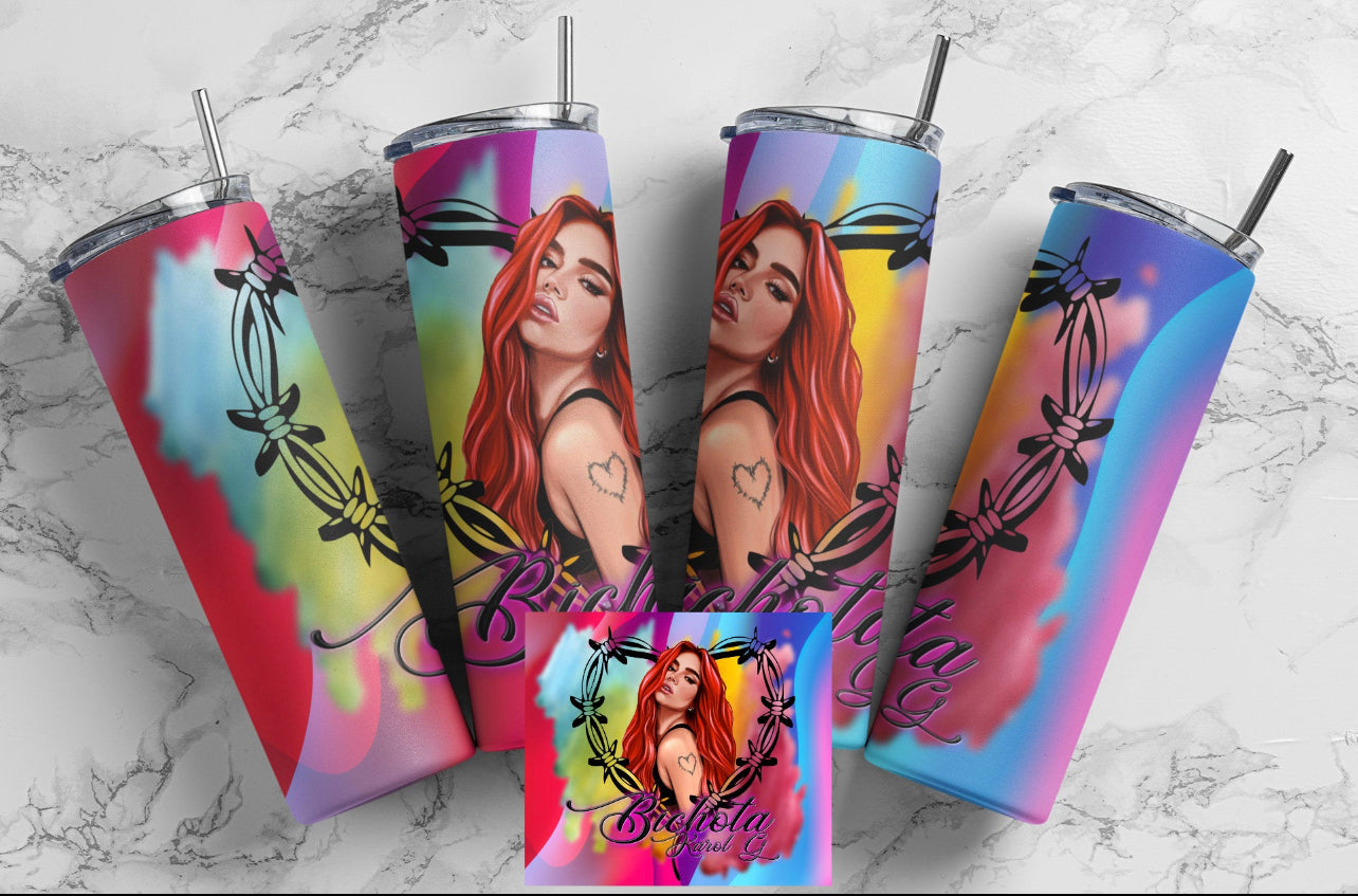 Karol G Sera Bonita  Tumbler