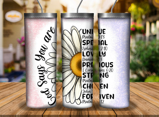 God Says You Are Tumbler