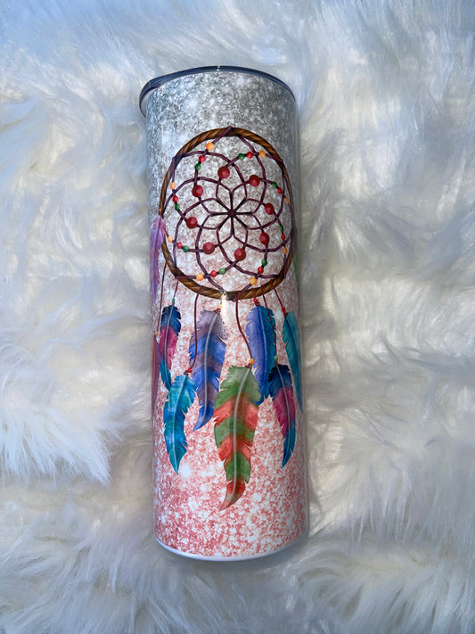 Dream Catcher no fear Tumbler