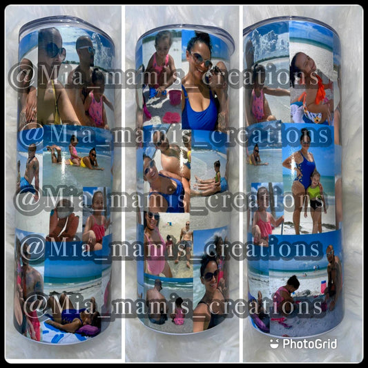 Full Photo Wrap Tumbler (Custom Design)