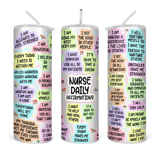 Nurse Affirmation Tumbler