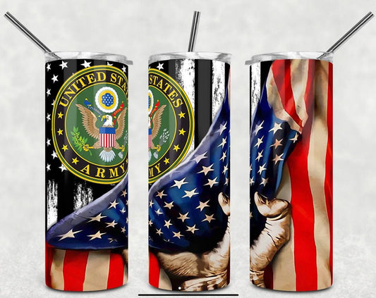 Front Line Heroes 20oz skinny Tumblers