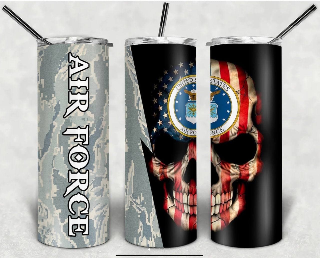 Front Line Heroes 20oz skinny Tumblers