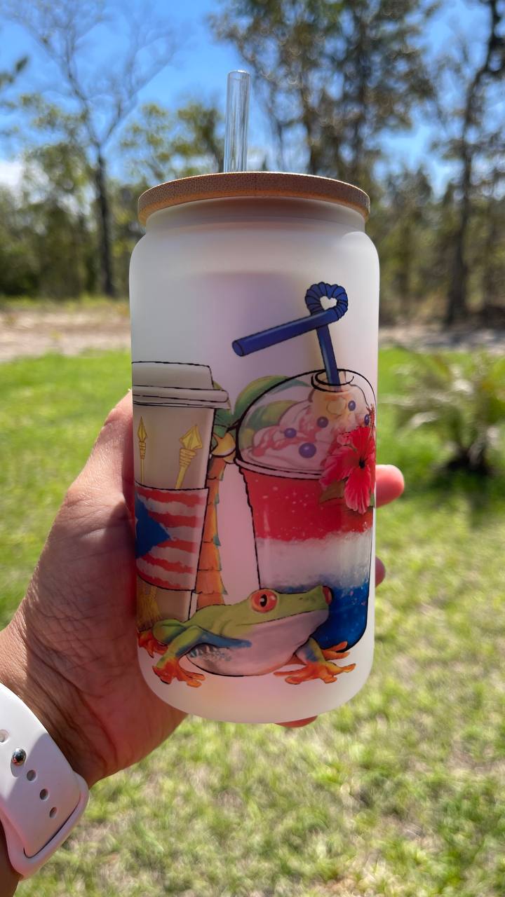 ISLA BELLA PUERTO RICO Glass Libby