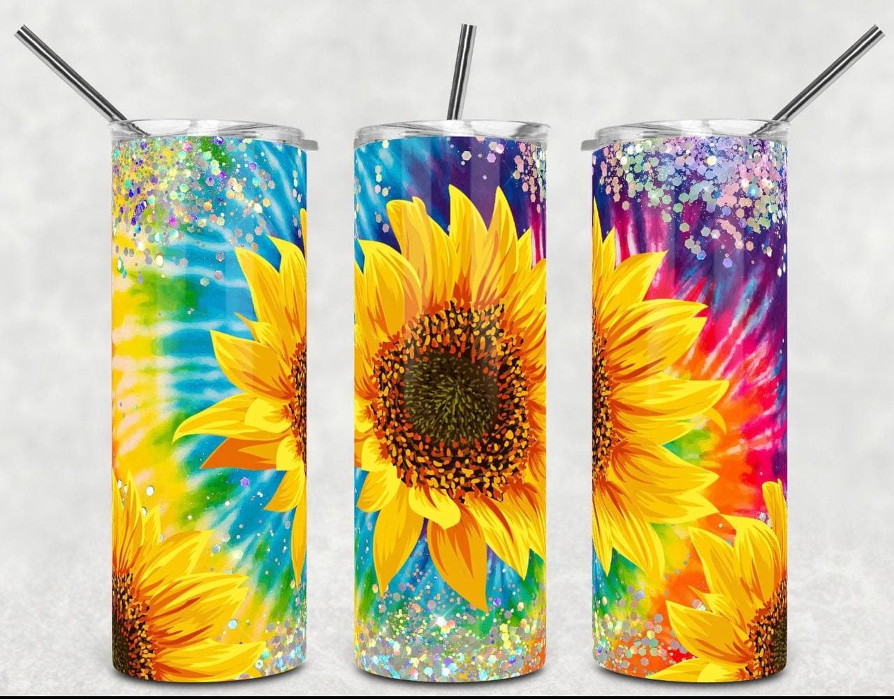 Love for Sunflower- 20oz Skinny Tumbler