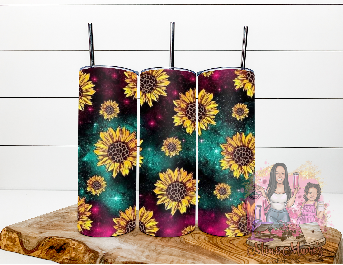 Love for Sunflower- 20oz Skinny Tumbler