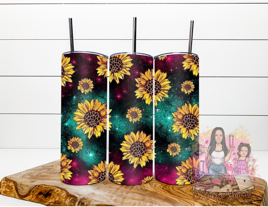 Love for Sunflower- 20oz Skinny Tumbler